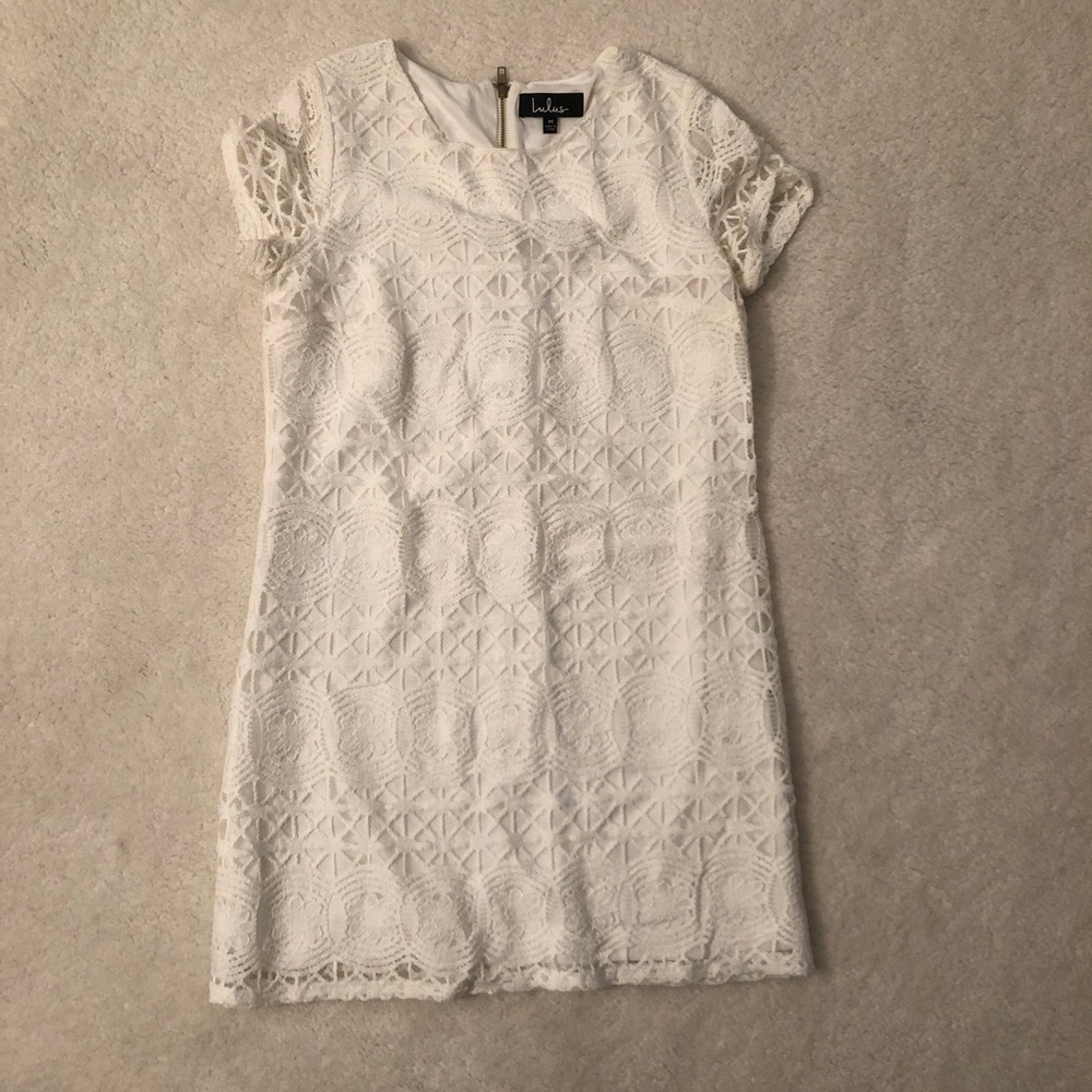 White dress